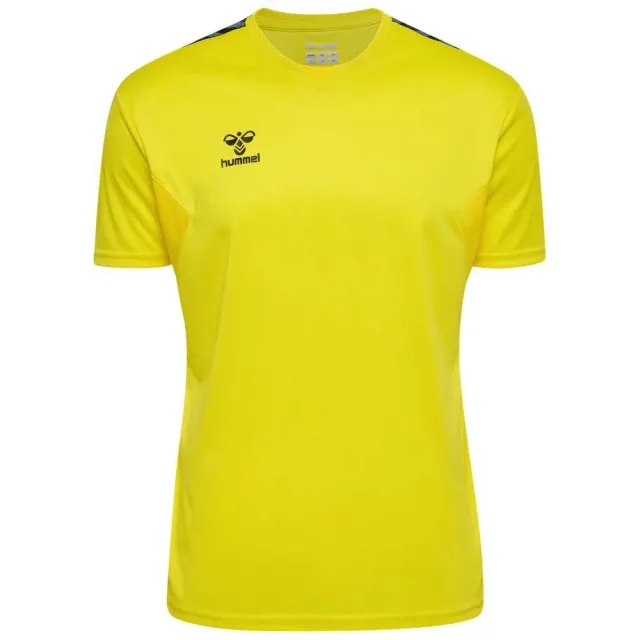 Hummel Authentic Pl Short Sleeve T-shirt  - Yellow