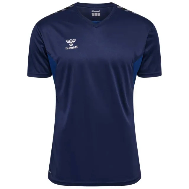 Hummel Authentic Pl Short Sleeve T-shirt  - Blue