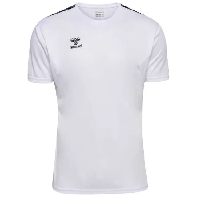 Hummel Authentic Pl Short Sleeve T-shirt  - White