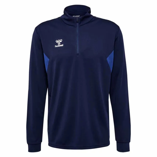 Hummel Training Shirt Authentic 1/2 Zip - ['Blue']
