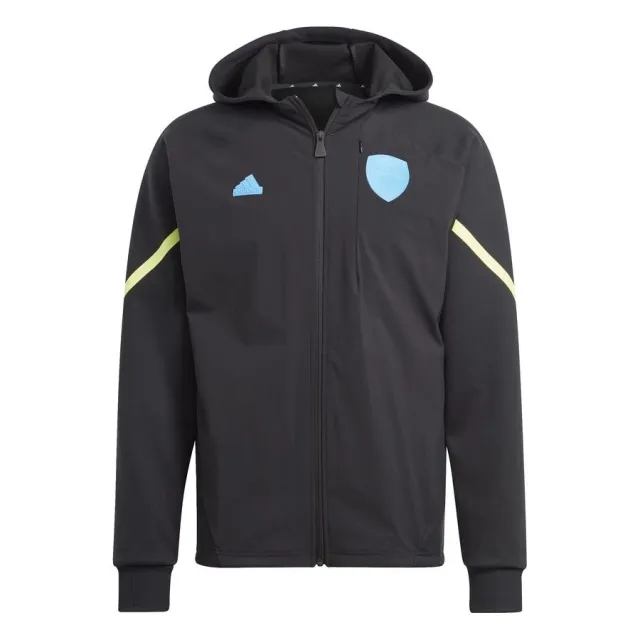 Arsenal D4GMD Full Zip Hoody (Black) 2023-2024 Men's Polyester Made By: Adidas