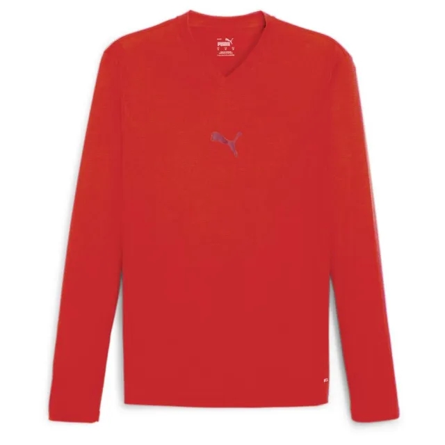 Teamgoal Baselayer Tee Ls Puma Red-Fast Red - ['Red']