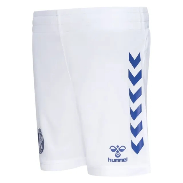 Hummel Fremad Amager Home Shorts 2023/24 Kids - White/Blue - ['White']