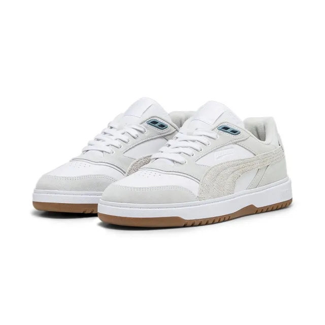 Puma Doublecourt Premium Leather Trainers