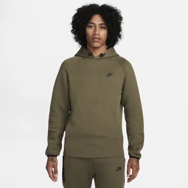 Nike Hoodie Tech Fleece 24 Pullover - ['Green']
