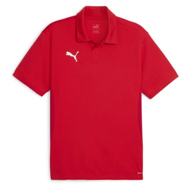 Teamgoal Polo Puma Red-Puma White-Fast Red - ['Red']