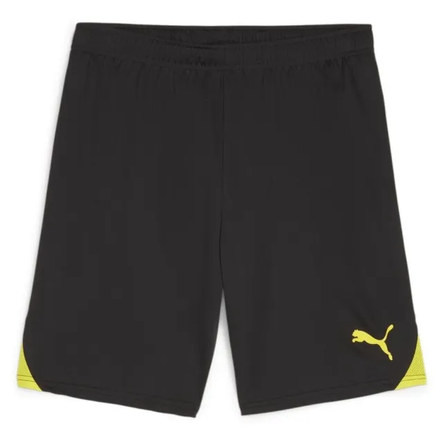 Puma Football Shorts Teamgoal - ['Black', 'Yellow']