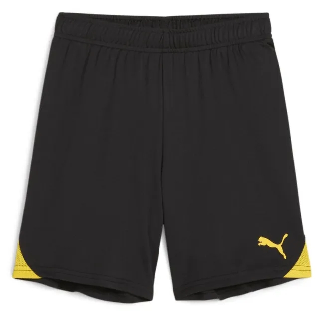 Puma Football Shorts Teamgoal - ['Black', 'Yellow']