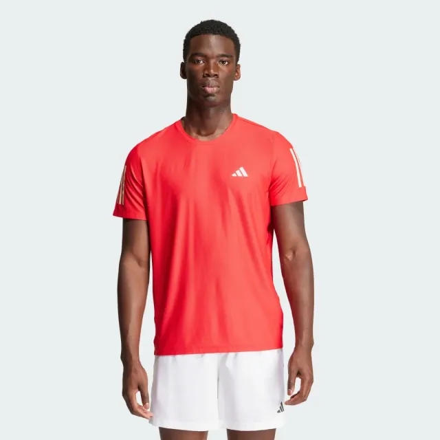 adidas  OTR B TEE  men's T shirt in Red