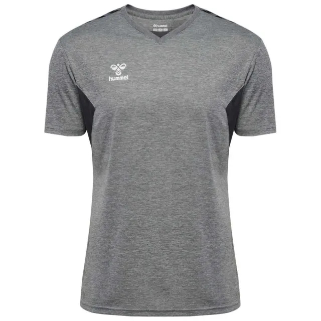 Hummel Authentic Pl Short Sleeve T-shirt  - Grey