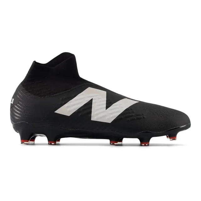 New Balance Unisex TEKELA MAGIA FG V4+ in Black/White/Red Synthetic