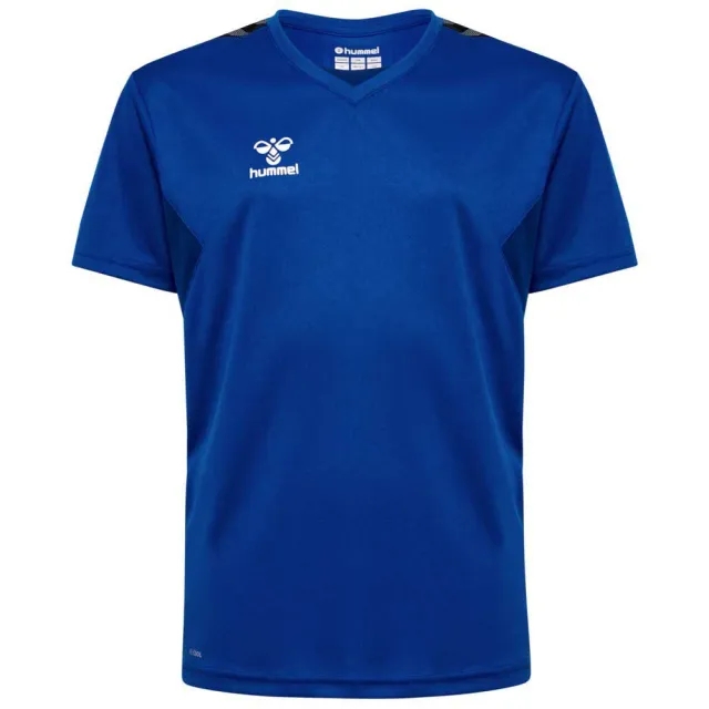 Hummel Authentic Pl Short Sleeve T-shirt  - Blue