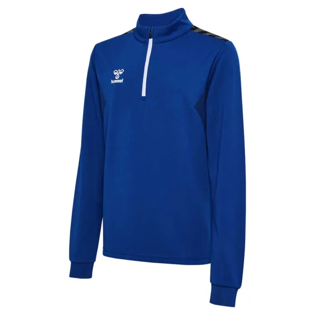 Hummel Authentic Half Zip Sweatshirt  - Blue