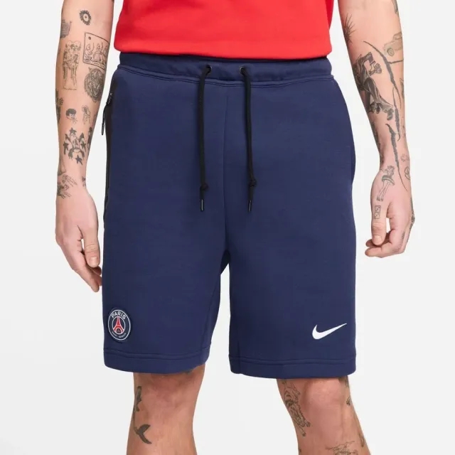PSG Nike Tech Fleece Short - Navy