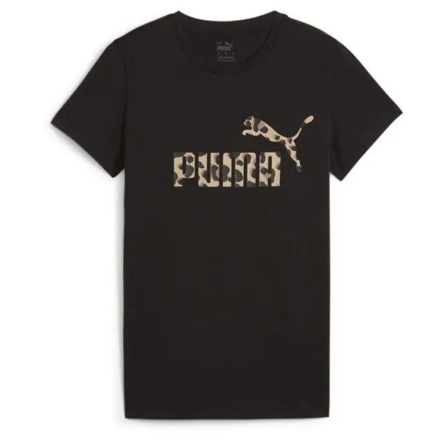 Puma ESS+ Anml Tee Ld42 - Black