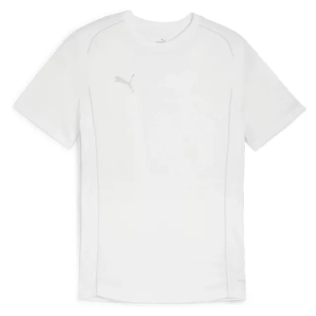 Teamfinal Casuals Tee Puma White-Puma Silver - ['White']