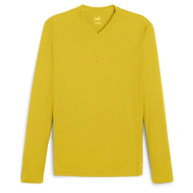 Puma Teamgoal Baselayer Tee Ls Faster Yellow-Sport Yellow - ['Yellow']