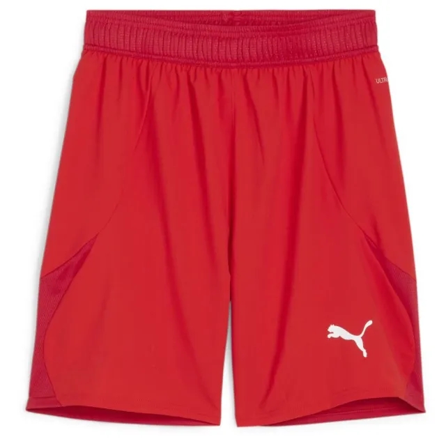 Teamfinal Shorts Puma Red-Puma White-Fast Red - ['Red']