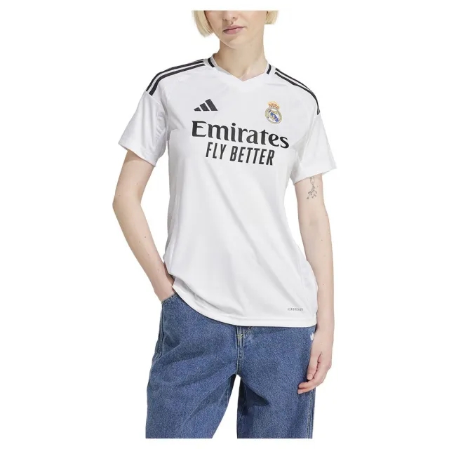 adidas Real Madrid Womens SS Home Shirt 2024/25