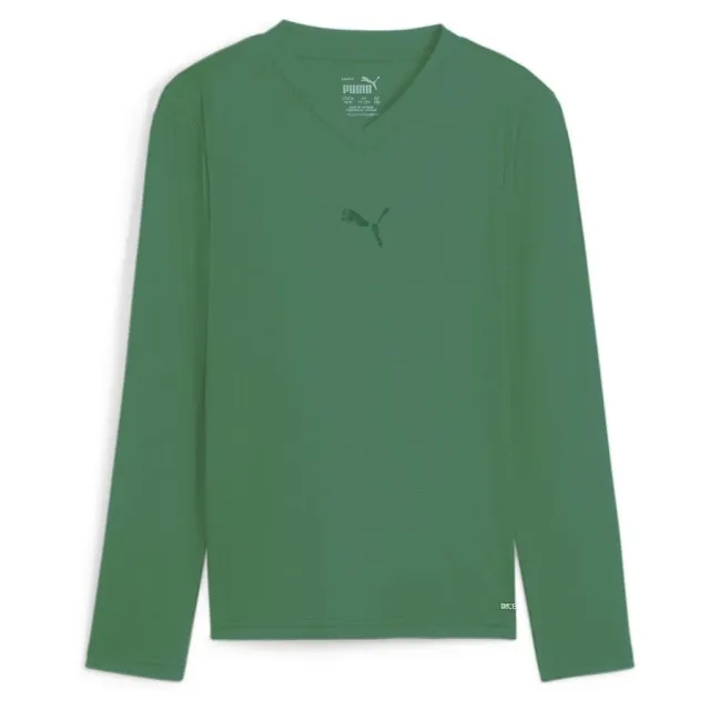 Puma Teamgoal Baselayer Tee Ls Jr. Sport Green-Power Green - ['Green']