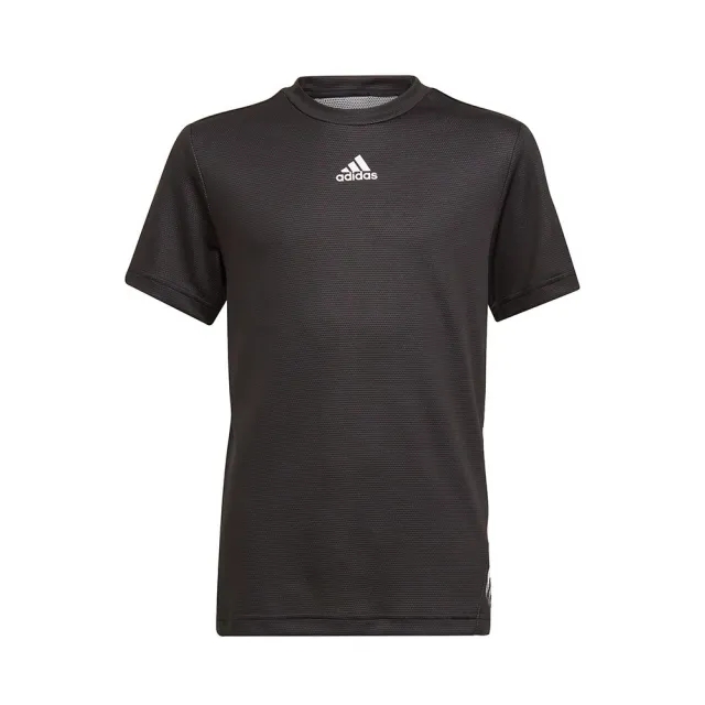 adidas  B A.R. TEE  boys's Children's T shirt in Black