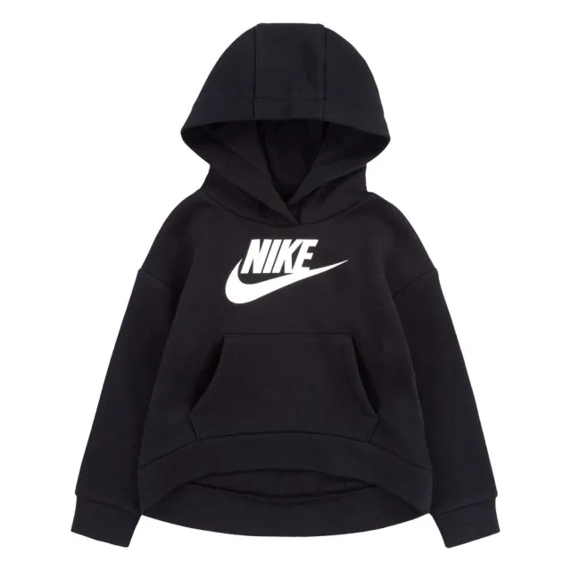 Nike Kids Club Fleece High Low Sweatshirt  - Black