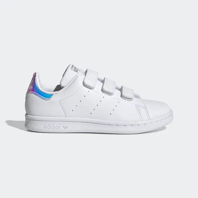 adidas Originals adidas  STAN SMITH CF C  girls's Children's Shoes (Trainers) in White