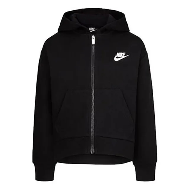 Nike Kids Club Fleece High Low Full Zip Sweatshirt