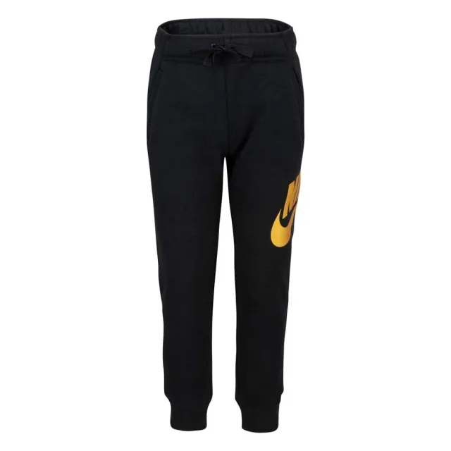 Nike Younger Boys Big Logo Jogging Bottoms, Black