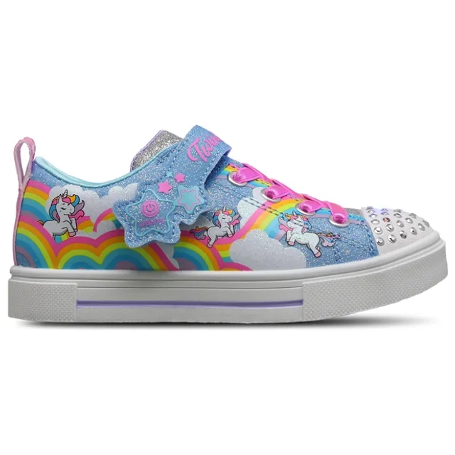Skechers Twinkle Sparks Unisex Shoes - Blue