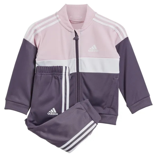 Adidas Tiberio 3 Stripes Colorblock Shiny Long Sleeve Set