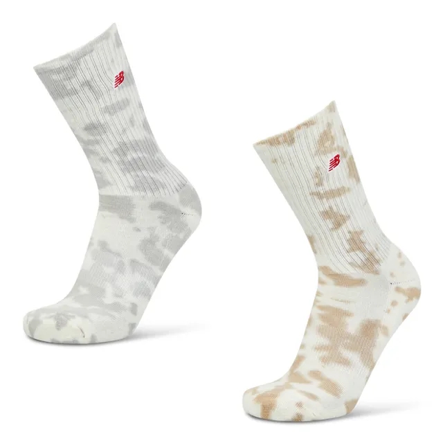 New Balance Crew 2 Pack Unisex Socks - Grey