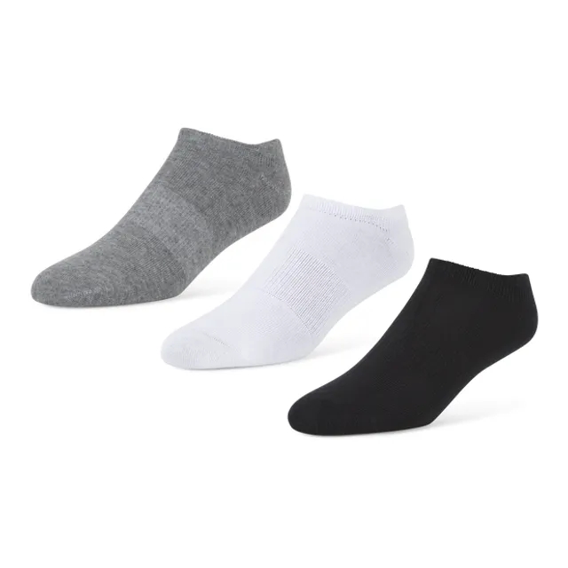 Foot Locker 3 Pack Active Dry No-show - Grey