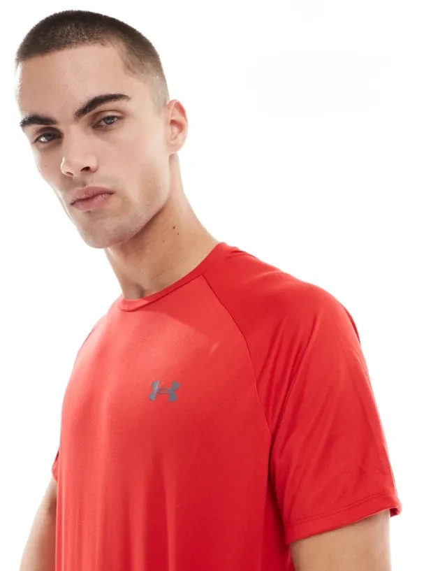 Under Armour Tech 2.0 Short Sleeve T-Shirt In Red