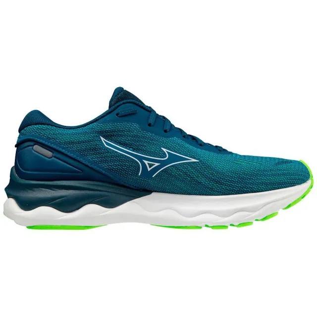 Mizuno Wave Skyrise 3 Neutral Running Shoe Men - Blue, Green