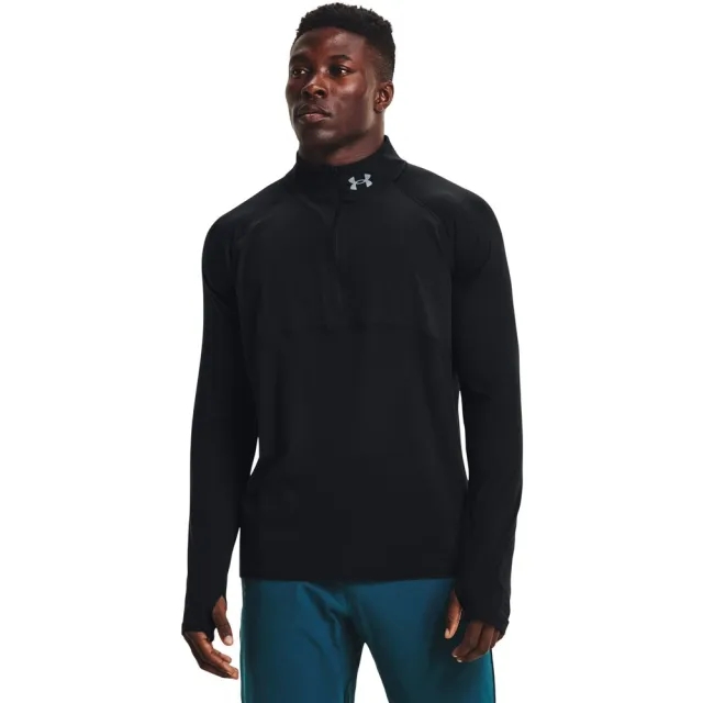 Under Armour Qualifier Run 2.0 Half Zip Sweatshirt  - Black