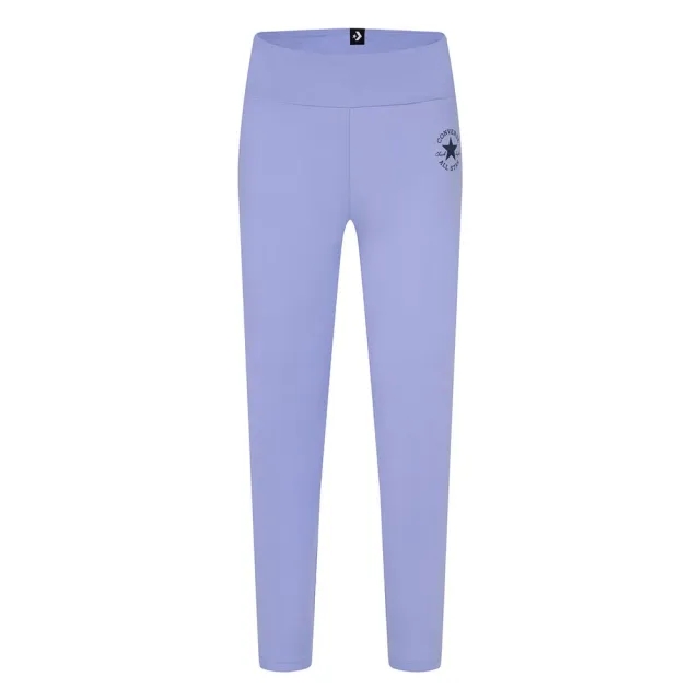 Converse Kids Chuck Patch High Rise Leggings  - Purple