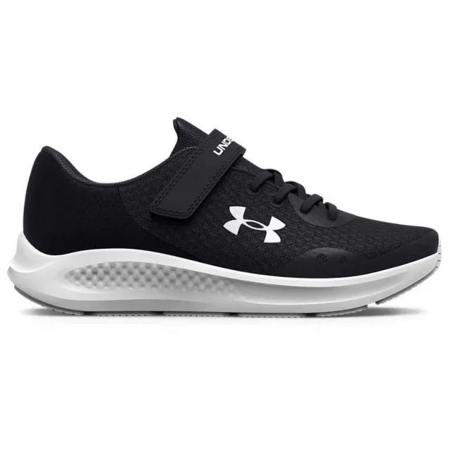 Boys' Pre-School  Under Armour  Pursuit 3 AC Running Shoes Black / Black / White 2.5