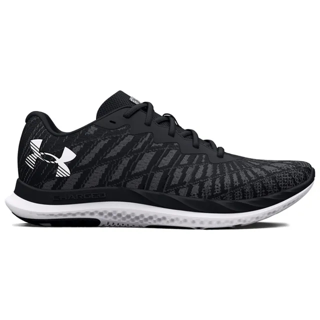 Women's  Under Armour  Charged Breeze 2 Running Shoes Black / Jet Gray / White 8