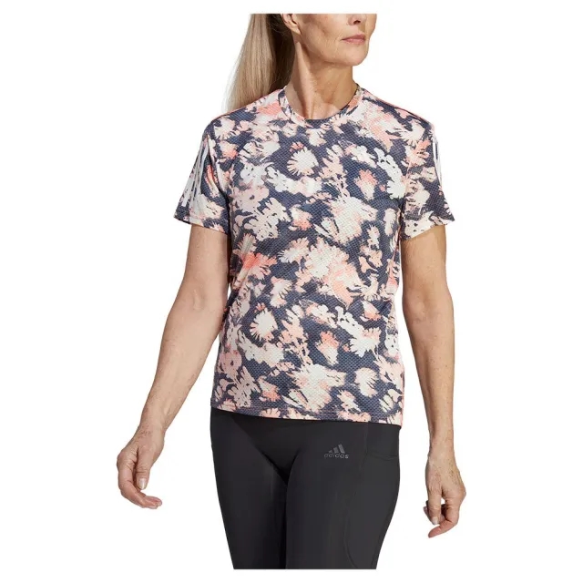 Adidas Own The Run Cooler Short Sleeve T-shirt  - Blue