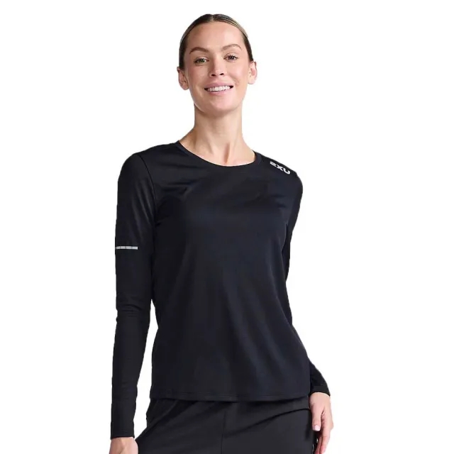 2xu Aero Long Sleeve T-shirt  - Black