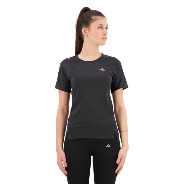 Adidas Adizero Short Sleeve T-shirt  - Black