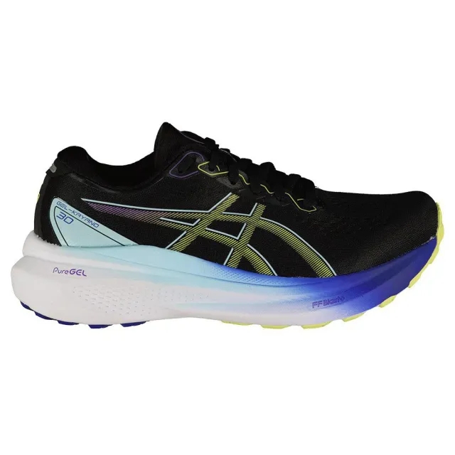 ASICS Gel-Kayano 30 Stability Running Shoe Women - Black, Neon Yellow