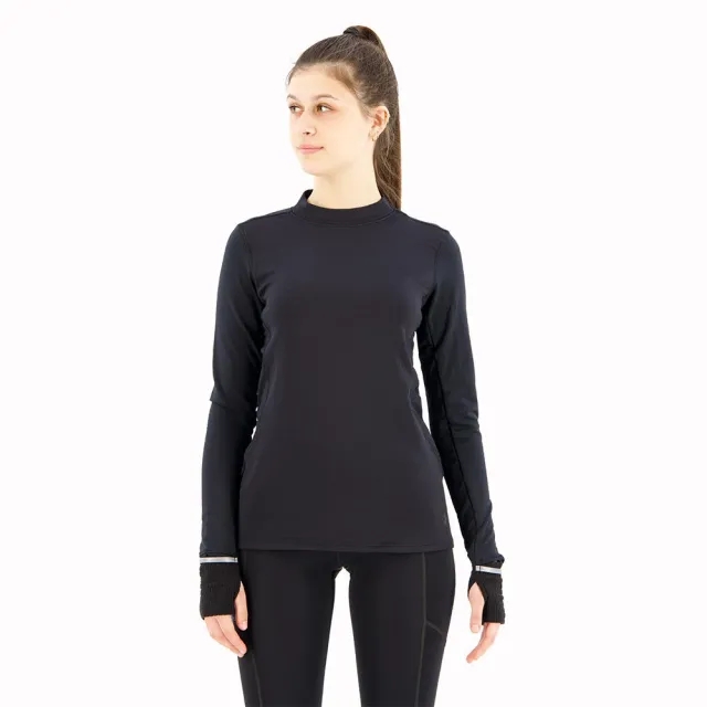 Under Armour Armour Ua Qualifier Cold Ls Running Top Womens - Black