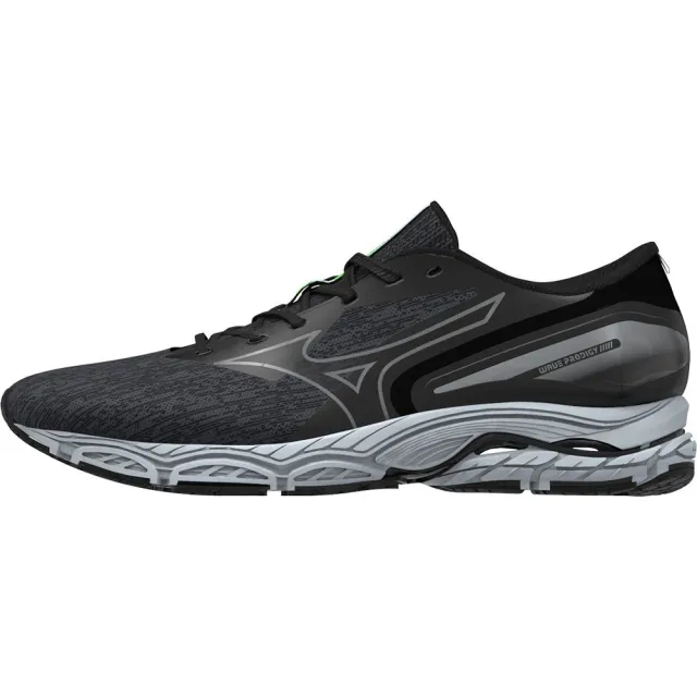 Mizuno Wave Prodigy 5 Neutral Running Shoe Men - Black, Grey