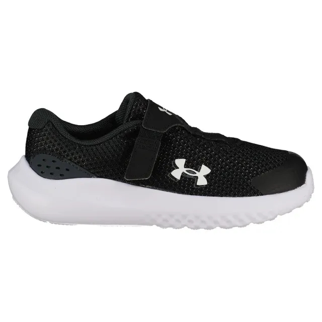 Boys' Infant  Under Armour  Surge 4 AC Running Shoes Black / Anthracite / White 8.5