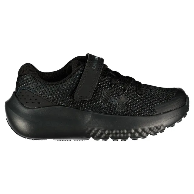 Boys' Pre-School  Under Armour  Surge 4 AC Running Shoes Black / Black / Black 10