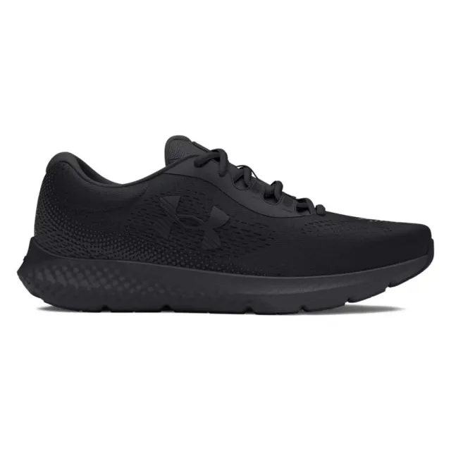 Women's  Under Armour  Rogue 4 Running Shoes Black / Black / Black 8