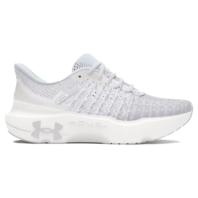 Men's  Under Armour  Infinite Elite Running Shoes White / Distant Gray / Halo Gray 8.5