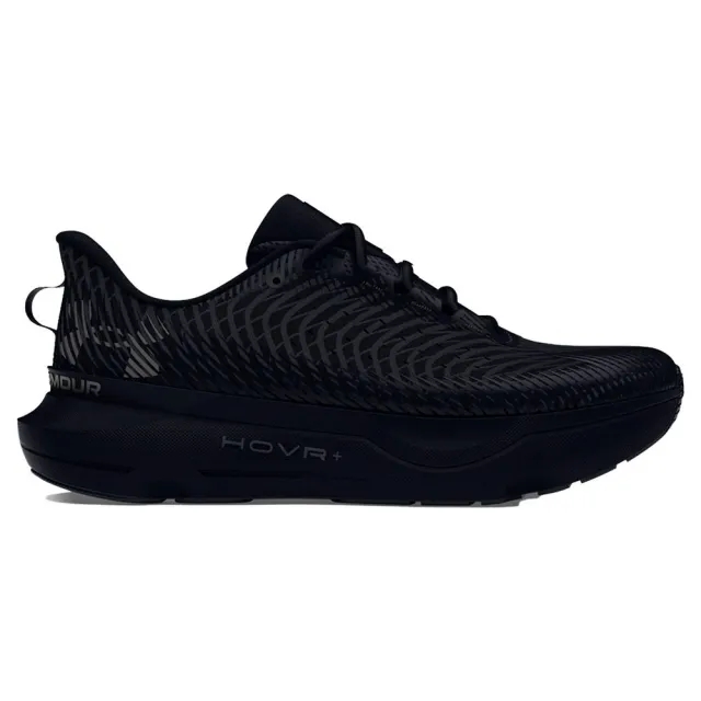 Under Armour Mens Infinite Running Shoes in Black Textile